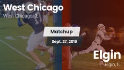 Matchup: West Chicago High vs. Elgin  2019