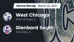Recap: West Chicago  vs. Glenbard South  2021