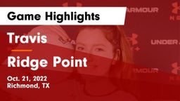 Travis  vs Ridge Point  Game Highlights - Oct. 21, 2022