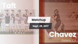 Matchup: Taft  vs. Chavez  2017