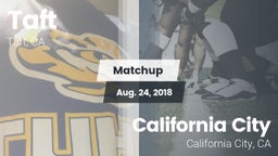 Matchup: Taft  vs. California City  2018