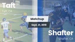 Matchup: Taft  vs. Shafter  2018