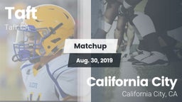 Matchup: Taft  vs. California City  2019