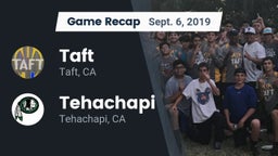 Recap: Taft  vs. Tehachapi  2019