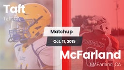 Matchup: Taft  vs. McFarland  2019