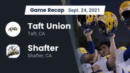 Recap: Taft Union  vs. Shafter  2021