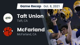 Recap: Taft Union  vs. McFarland  2021
