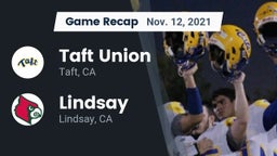 Recap: Taft Union  vs. Lindsay  2021