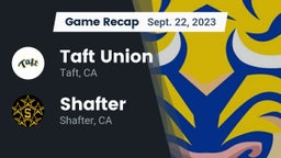Recap: Taft Union  vs. Shafter  2023