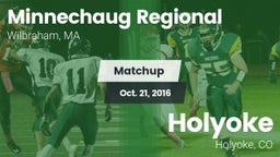 Matchup: Minnechaug Regional vs. Holyoke  2016