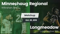 Matchup: Minnechaug Regional vs. Longmeadow  2016