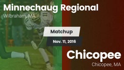 Matchup: Minnechaug Regional vs. Chicopee  2016