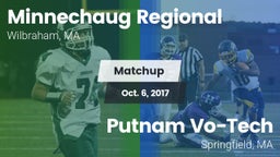 Matchup: Minnechaug Regional vs. Putnam Vo-Tech  2017