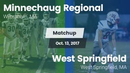 Matchup: Minnechaug Regional vs. West Springfield  2017