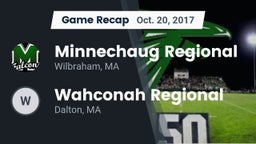 Recap: Minnechaug Regional  vs. Wahconah Regional  2017