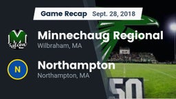 Recap: Minnechaug Regional  vs. Northampton  2018