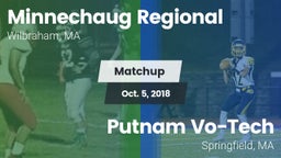 Matchup: Minnechaug Regional vs. Putnam Vo-Tech  2018