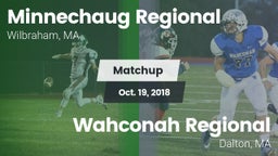 Matchup: Minnechaug Regional vs. Wahconah Regional  2018