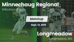 Matchup: Minnechaug Regional vs. Longmeadow  2019