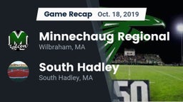 Recap: Minnechaug Regional  vs. South Hadley  2019