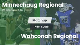 Matchup: Minnechaug Regional vs. Wahconah Regional  2019