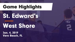 St. Edward's  vs West Shore Game Highlights - Jan. 4, 2019