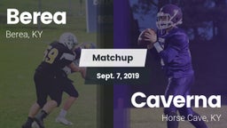 Matchup: Berea  vs. Caverna  2019