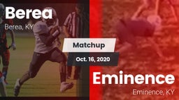 Matchup: Berea  vs. Eminence  2020