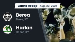 Recap: Berea  vs. Harlan  2021