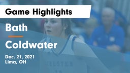 Bath  vs Coldwater  Game Highlights - Dec. 21, 2021