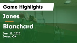 Jones  vs Blanchard   Game Highlights - Jan. 25, 2020