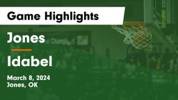 Jones  vs Idabel  Game Highlights - March 8, 2024