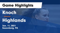 Knoch  vs Highlands  Game Highlights - Jan. 11, 2021