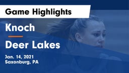 Knoch  vs Deer Lakes  Game Highlights - Jan. 14, 2021