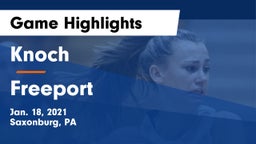Knoch  vs Freeport  Game Highlights - Jan. 18, 2021