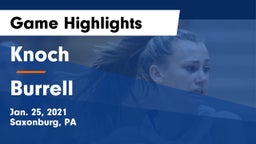 Knoch  vs Burrell  Game Highlights - Jan. 25, 2021