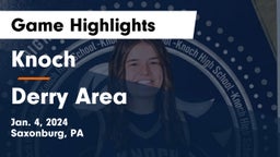 Knoch  vs Derry Area Game Highlights - Jan. 4, 2024