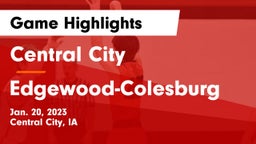 Central City  vs Edgewood-Colesburg  Game Highlights - Jan. 20, 2023