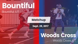 Matchup: Bountiful High vs. Woods Cross  2017