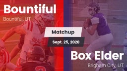Matchup: Bountiful High vs. Box Elder  2020