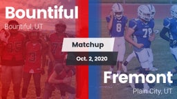 Matchup: Bountiful High vs. Fremont  2020