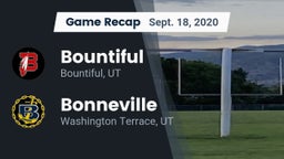 Recap: Bountiful  vs. Bonneville  2020