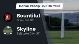 Recap: Bountiful  vs. Skyline  2020