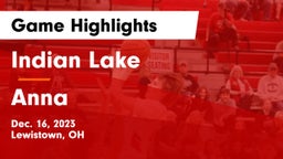 Indian Lake  vs Anna  Game Highlights - Dec. 16, 2023
