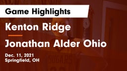 Kenton Ridge  vs Jonathan Alder Ohio Game Highlights - Dec. 11, 2021