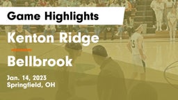 Kenton Ridge  vs Bellbrook  Game Highlights - Jan. 14, 2023