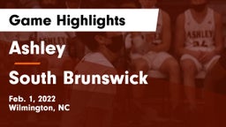 Ashley  vs South Brunswick  Game Highlights - Feb. 1, 2022