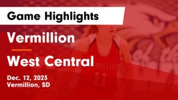 Vermillion  vs West Central  Game Highlights - Dec. 12, 2023