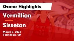 Vermillion  vs Sisseton  Game Highlights - March 8, 2024