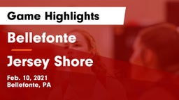 Bellefonte  vs Jersey Shore  Game Highlights - Feb. 10, 2021